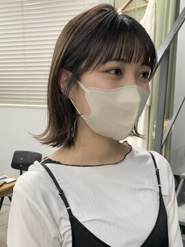 ヘアー アイス 御器所本店(HAIR ICI) 小顔効果！顔周りカット