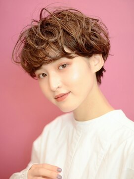 ベック ヘアサロン(BEKKU hair salon) 大人可愛いくるくるショートパーマ♪マッシュベース♪