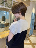 ロンド ストラーダ 心斎橋(Lond strada)&nbsp;ショート×ハイライト白髪ぼかし×シルキーベージュ[心斎橋]