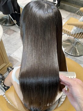 エル バイ ロンド 関(elle by Lond) 髪質改善/縮毛矯正×ショコラアッシュヘルシースタイル【関】