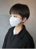 マッシュショート×ダークカラー【担当 ジン トモヒト】