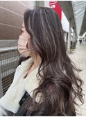 くっきりハイライト 過去にブリーチ履歴あり