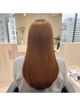 エミュスト(Emuest) 春ベージュ×髪質改善トリートメント