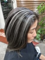 ハイパー(HYPER)&nbsp;＊上品！艶のある白髪ぼかしバレイヤージュ＊