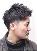 メンズビジネスツーブロックメンズパーマアイロンパーマ理容室