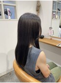 顔周りレイヤーロング