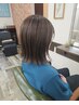 グレイカラー+カット+クイックTr