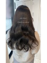 ジーナ 高田馬場(Zina)&nbsp;ブルーブラック×髪質改善トリートメント【nanami】