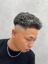 ルースト 西院店(ROOST)&nbsp;極道パーマ×ホワイトハイライト