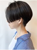 【morio原宿】黒髪ハンサムショート