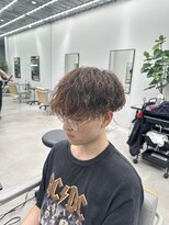 ジュール メンズ 大分(Joule men's)&nbsp;ツイストスパイラル/メンズパーマ/ショートマッシュ/[大分駅]