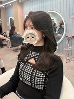 グロー オオミヤ アネックス 大宮(GLROW OMIYA ANNEX) オリーブベージュ 透明感カラー くびれ巻き 学割 大宮 髪質改善