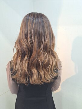 ビーオーダーズ(B-order's) バレイヤージュ×ナチュラルベージュ