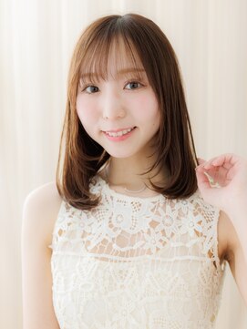 カバーヘア ブリス 戸田公園西口店(COVER HAIR bliss) ショコラブラウン/ココアブラウン/内巻き/ハッシュカット/20代g