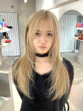 アドネ プライム(adne prime) ミディアムレイヤー/ レイヤー/ハッシュカット/