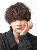 ツイストスパイラルシャドウパーマサーフカールフェザーパーマ