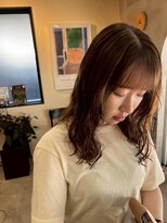 シム 千葉(sim)&nbsp;千葉駅/着物ヘア/大人ガーリー/ダークアッシュ/似合わせカット