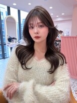 ボタン シブヤ(VOTAN SHIBUYA)&nbsp;韓国ヘア/くびれヘア/前髪あり/顔まわりカット/大人上品/