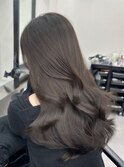 スモーキーブラウン/レイヤーカット　20代30代40代