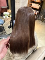 ユラ(YURA) 髪質改善カラー ベージュブラウン 【姫路/姫路駅/韓国風】