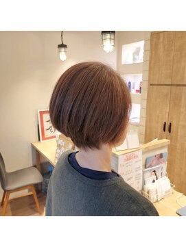 ハチマルハチ エアー 向ヶ丘遊園店(808 air) 明るく染めて白髪をぼかす，ブリーチなしの白髪ぼかしカラー
