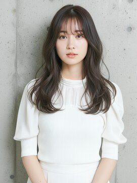 ニューヨークニューヨーク マザーズ イオン大日店(NYNY Mothers) 韓国風シースルーバングxエギョモリxタンバルモリxレイヤー