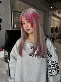 着物ヘア/大人ガーリー/ダークアッシュ/似合わせカット/名古屋