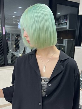 ツキ 横浜店(tuki) 横浜ハイトーン　ペールグリーン