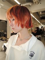 シティ 薬院(SITY.)&nbsp;薬院　ブリーチなしダブルカラー　レイヤーカット　暖色カラー