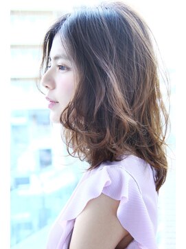 ニスル センター南店(NISURU） 似合わせカット/大人ガーリー/ダークアッシュ/着物/センター南