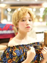 マリオ ヘアー デザイン(MARIO HAIR DESIGN)&nbsp;MARIO☆お色気ハイトーンショート