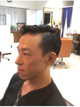 美容室 ティアナ ココ(TIEANA.COCO) 【メンズ】バーバー風2ブロオールバック