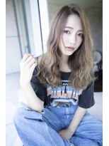 エストリア 栄店(ESTREA)&nbsp;エストリア栄 前髪なし外国人風セミロングスタイルby平岩