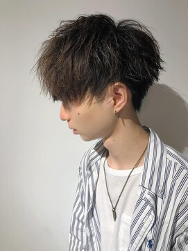 エイド 本店(aid) 刈り上げなし 前下がり マッシュ