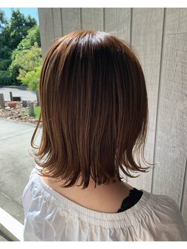 エイム ディクト ヘアー プロデュース(ame D.C.T HAIR PRODUCE) 外ハネボブ