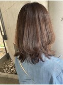 *透け感外ハネくびれミディ