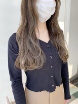 ジーナ 博多(Zina)&nbsp;【Zina】カーキグレージュ/ハイライトカラー/20代30代40代