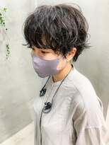 テトヘアー(teto hair) マッシュショート、パーマヘア、ニュアンスパーマ、クセ風パーマ