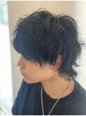 《FORME hair design代表　澤田》外国人風メンズウルフ