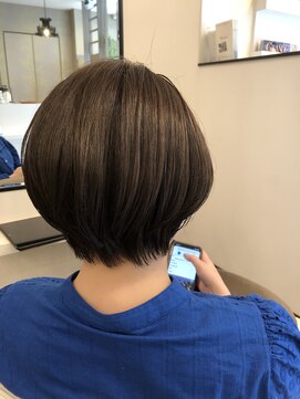 ソイル ヘアー(soil hair) カーキーベージュ