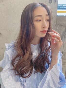 ルービック 和歌山(Rubik's) くびれカール×サイドバング ラフウェーブ ショコラベージュ