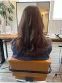 シークレットハイライト×ロングレイヤースタイル