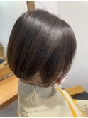 丸みショートボブ