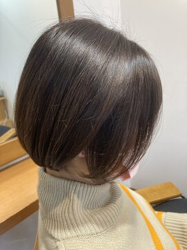 ナルー ヘアメイク(nalu hair make) 丸みショートボブ