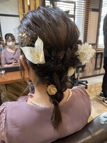 オーブ ヘアー リリー 博多2号店(AUBE HAIR lily) あみおろしルーズスタイル