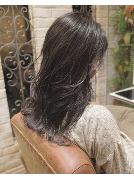 シャル オカチマチ 上野御徒町(shalu) ブリーチ×ロートーンラベンダーグレージュ