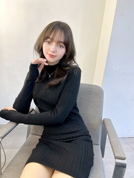 ヌイ 横浜(nui) ひし形グレージュ_大人ガーリーチョコレートモード