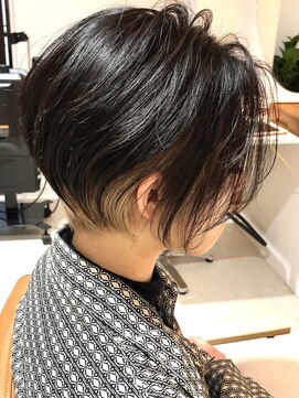 コエバイロゼオ(coe by Roseo) ハンサムショート×インナーカラー(デザインカラー)1