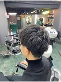 波巻き/マッシュパーマ/ウルフ/ハイライト<理容室>三軒茶屋