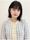 【 YOKE 】切りっぱなしボブ結べるボブワイドバング小顔